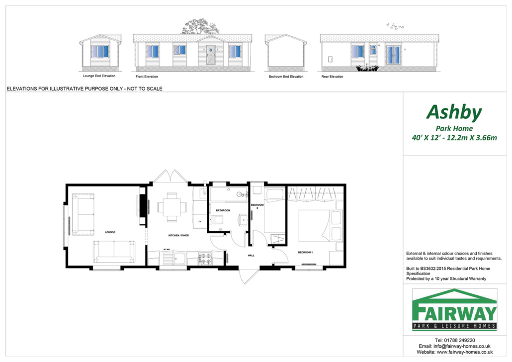 Fairway Ashby 40 x 12