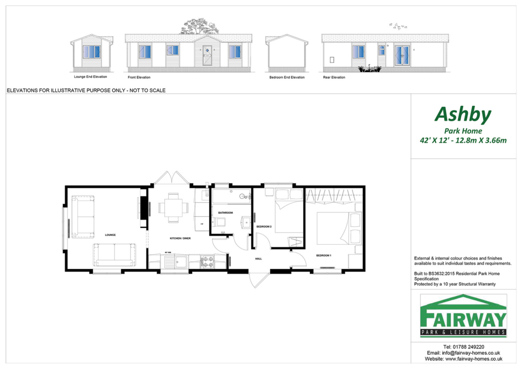 Fairway Ashby 42 x 12