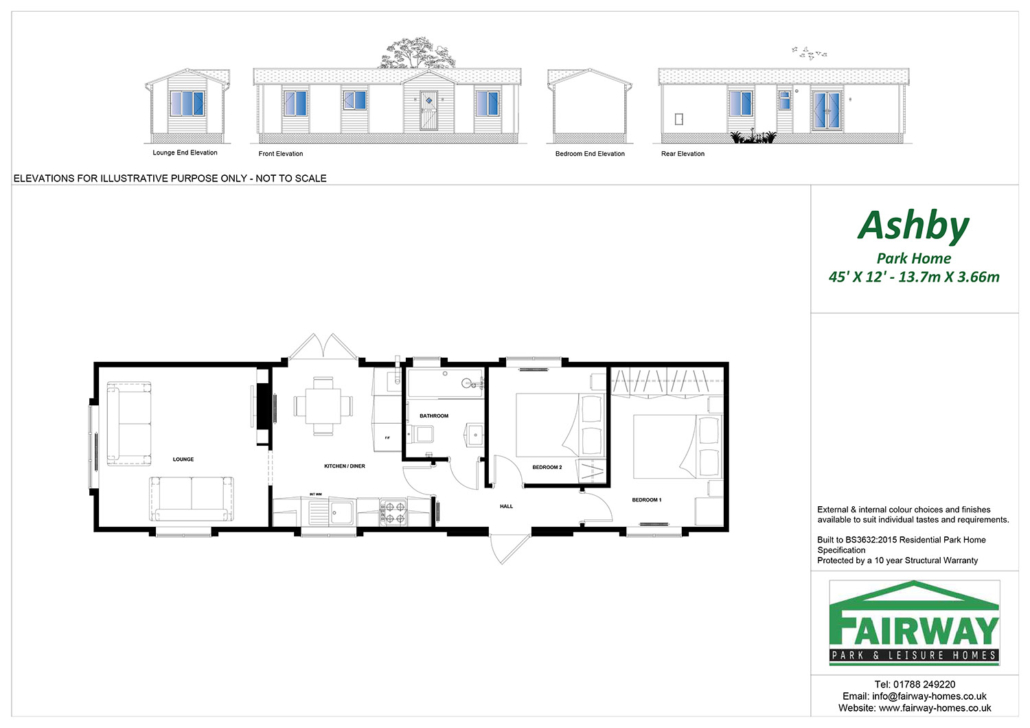 Fairway Ashby 45 x 12