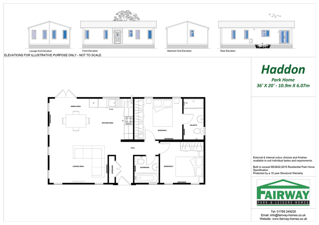 Haddon 36 x 20