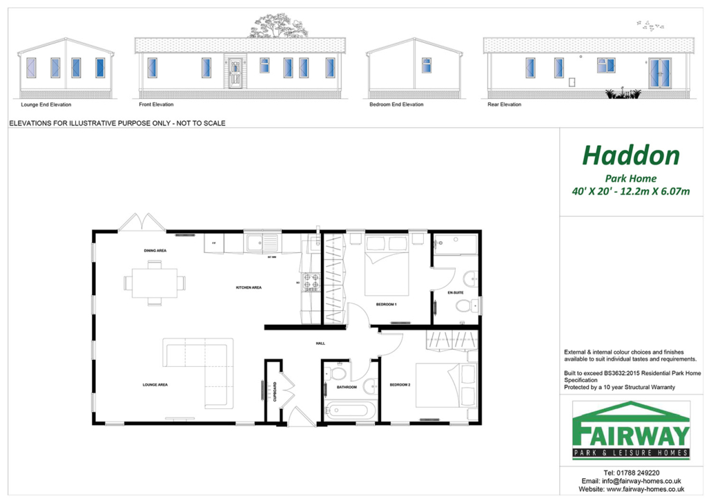 Haddon 40 x 20
