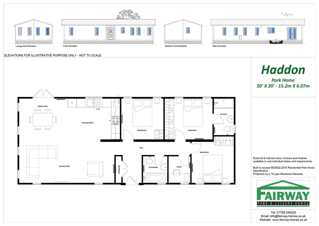 Haddon 50 x 20