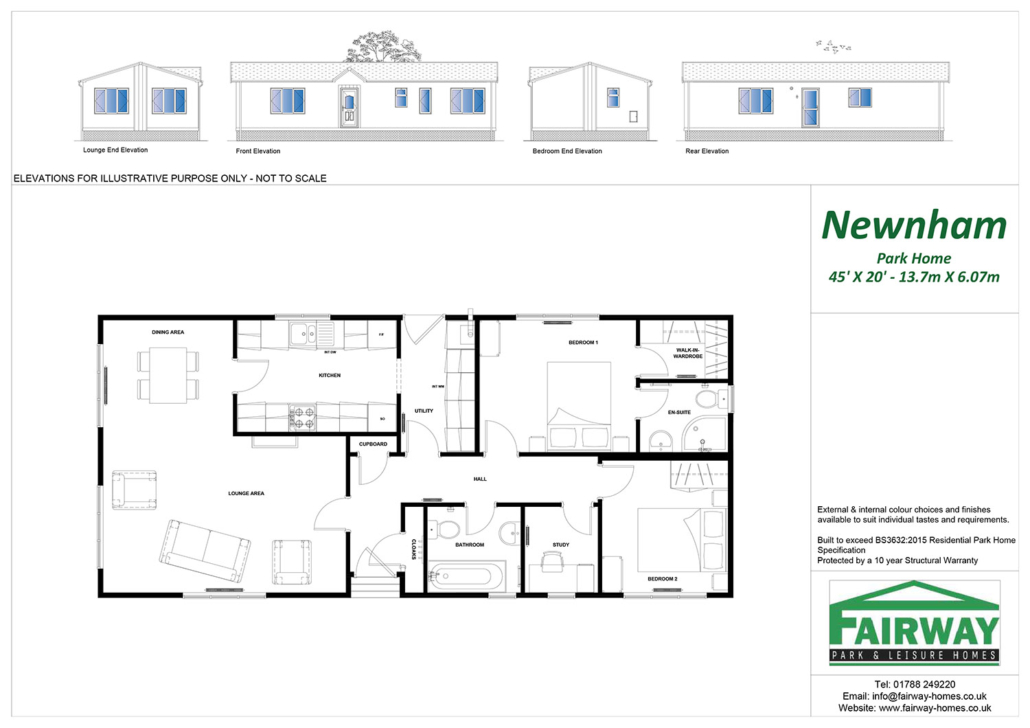 Fairway Newnham 45 X 20