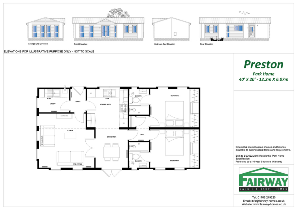 Fairway Preston 40 x 20