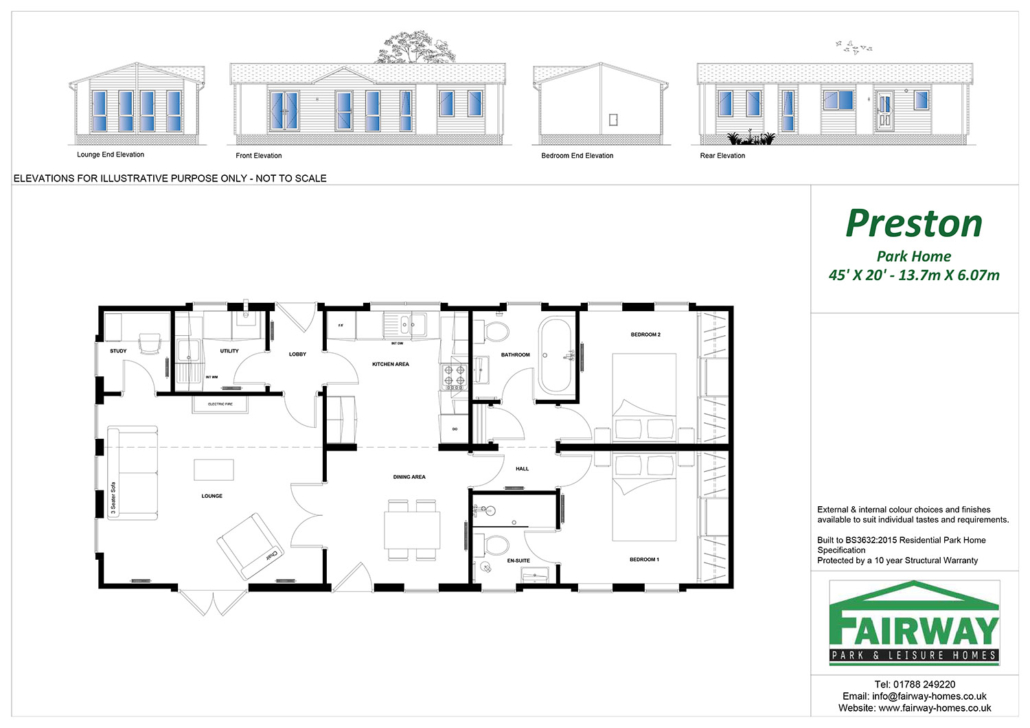 Fairway Preston 45 x 20