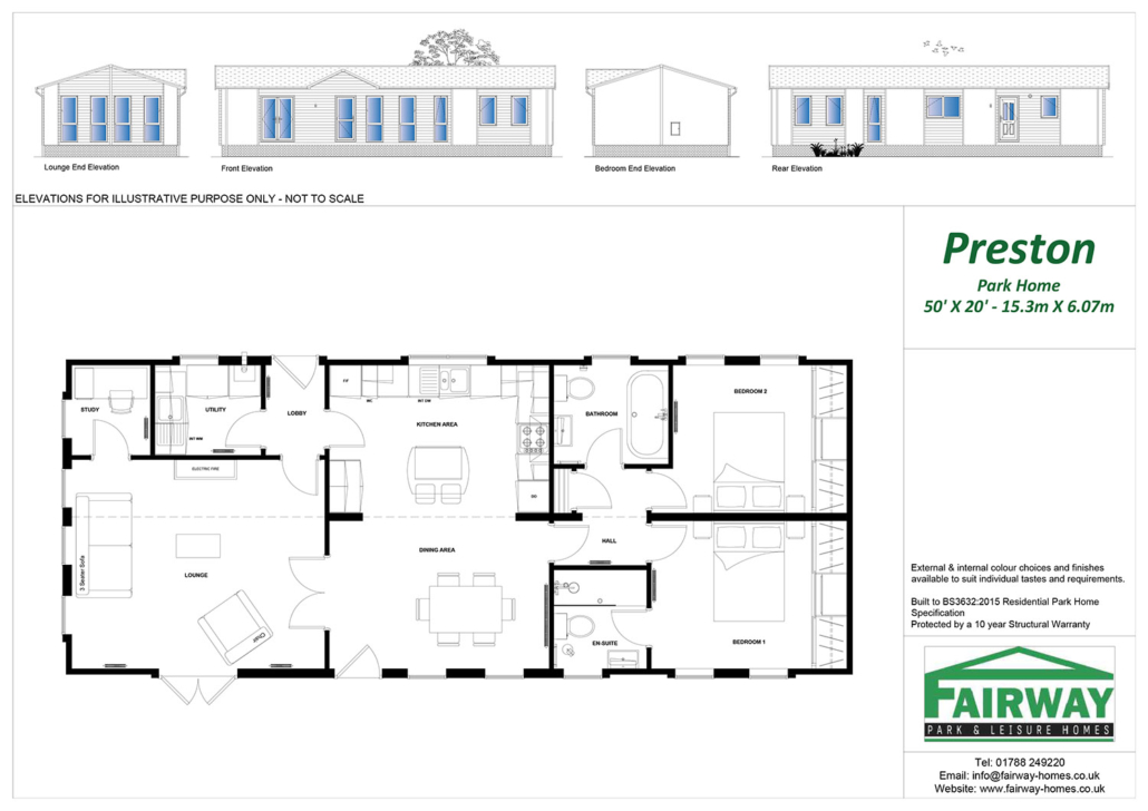 Fairway Preston 50 x 20