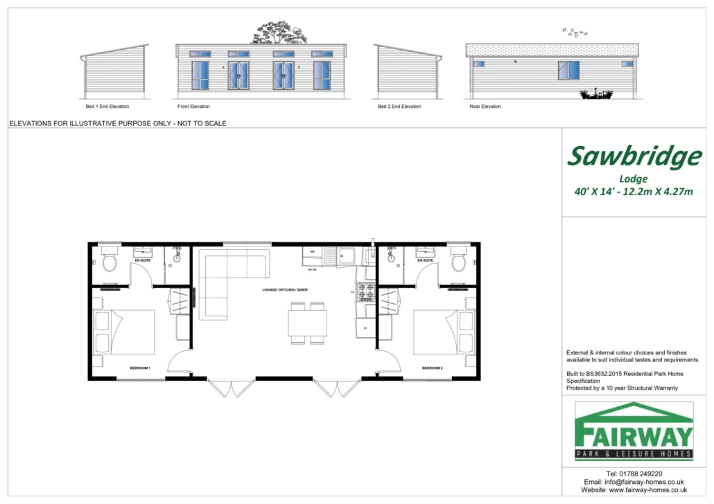 Fairway Sawbridge 40 X 14