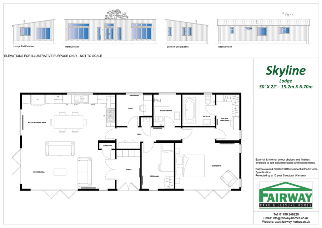Fairway Skyline 50 X 22