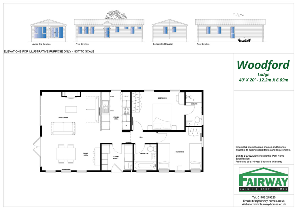 Fairway Woodford 40 X 20